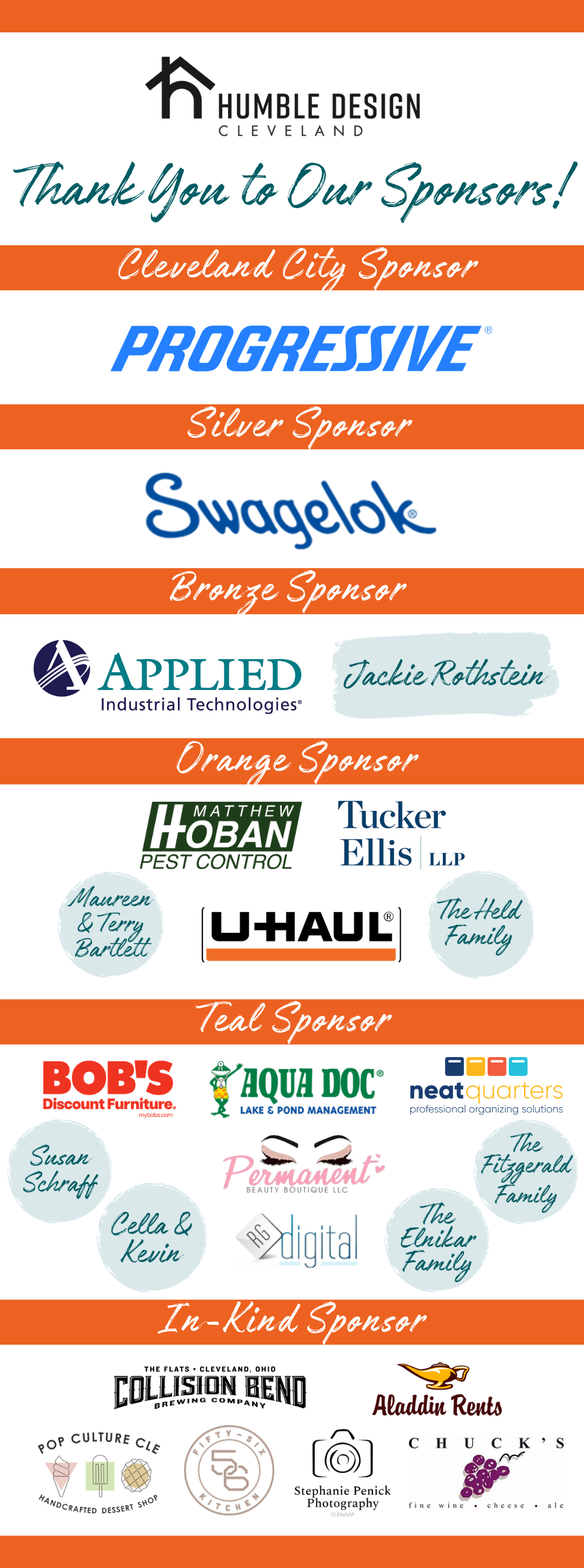 CLE 2026 Sponsors